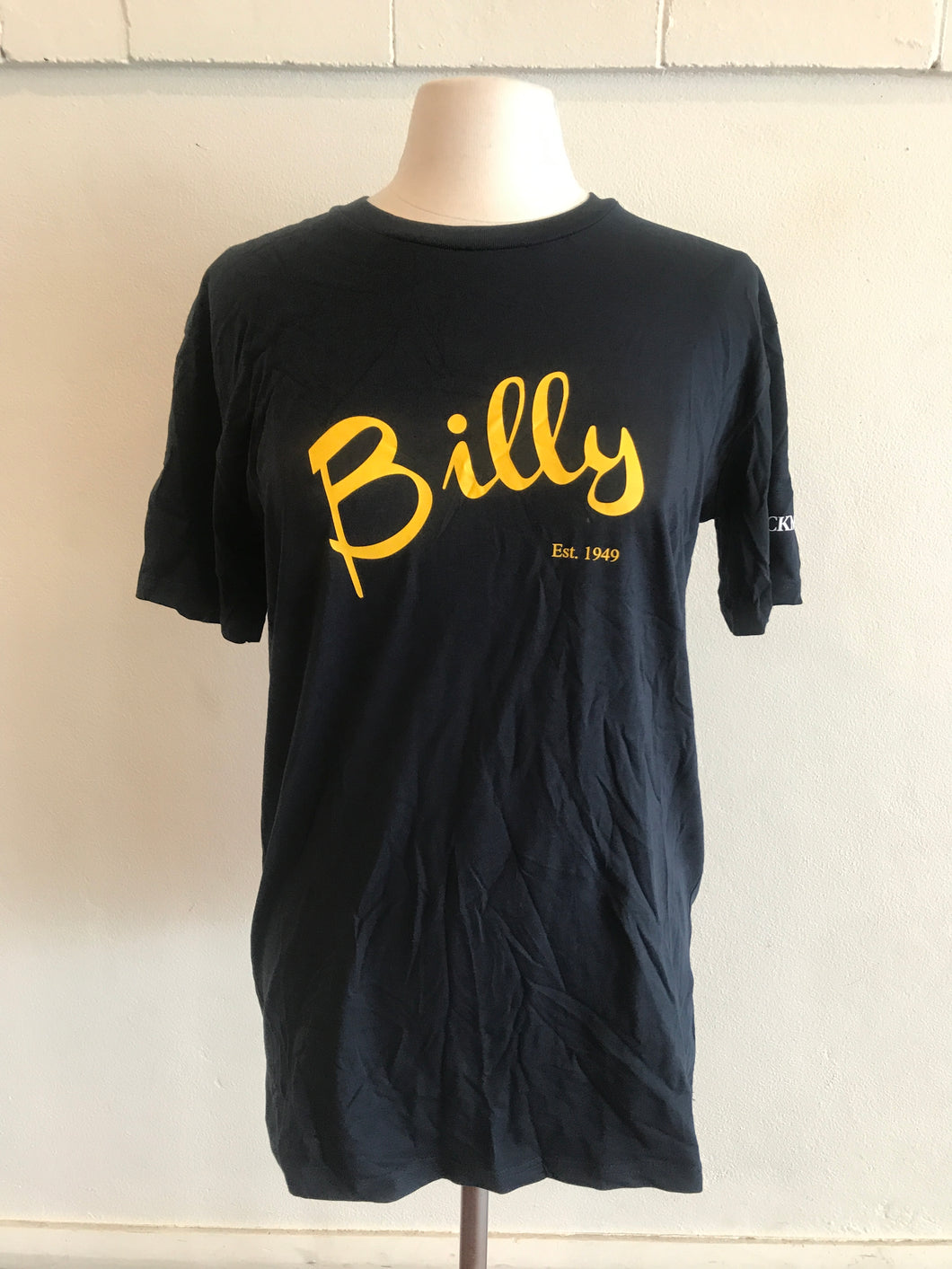 Mens Billy Short Sleeve Navy T-Shirt