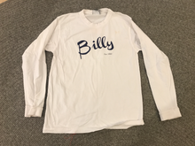 Load image into Gallery viewer, Billy White Long Sleeve T-Shirt
